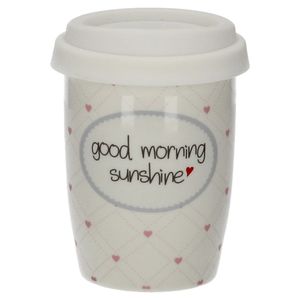 Coffee to go Becher "good morning sunshine"