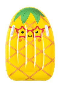 Bestway 42049 Nafukovacia plavecká doska s držadlami Pineapple 84cm x 56cm