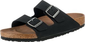 BIRKENSTOCK Herren Arizona Vegan Slides Sandalen Schwarz