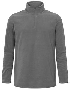 Promodoro Recycled Fleece Troyer 7921 steel gray 3XL