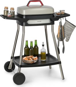 Klarstein Gatsby, el. gril, 2000 W, EasyGrill, 40x36 cm, béžový/černý Klarstein Gatsby, el. gril, 2000 W, EasyGrill, 40x36 cm, béžový/černý