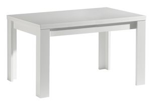 120 x 80 cm Tisch Esstisch Auszugstisch Küchentisch Funktionstisch ausziehbar MONZI Weiß