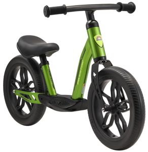 BIKESTAR Extra leichtes Kinder Laufrad ab 3 Jahre | 12 Zoll Eco Classic Lauflernrad | Grün