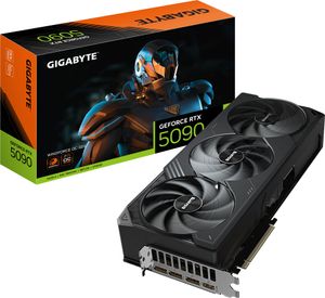 GIGABYTE GeForce RTX 5090 32GB GDDR7 PCI-E 5.0 WINDFORCE OC Grafikkarte