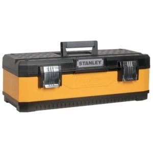 Black & Decker Werkzeugbox 49.7x29.3x22.2cm Metall-Kunststoff Trage über 3 / 4 Boxlänge Stanley - 1-95-612