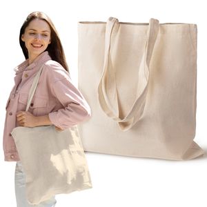 Bavlněná taška, ekologická taška do města / na nákupy, DURABLE opakovaně použitelná taška 38x42cm