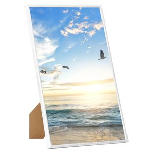 vidaXL Ramka na zdjęcia kolaż 3 szt. na stół biała 10x15 cm MDF