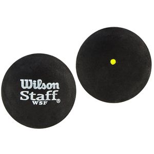 Piłka Do Squasha Wilson Staff 2Szt Single Yellow Dot Slow