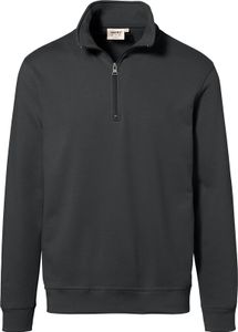 HAKRO Zip-Sweatshirt Premium 451, anthrazit, M