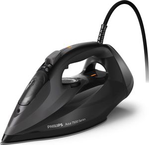 Philips Bügeleisen 7500 Series mit Keramikbügelsohle, 55 g/min kostanter Dampf, 3200 W, Schwarz (DST7511/80)