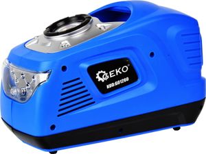 GEKO Mini kompresor 100W, 12V, 230V, LED světlo G01260