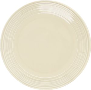 Dezertní talíř, servírovací talíř, jídelní talíř, jídelní talíř, porcelánový talíř Linea 21 cm písková AMBITION HOMLA