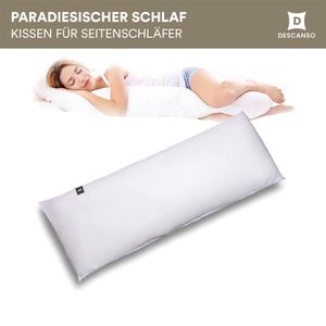 Seitenschläferkissen Füllung 140x40 cm - Body Pillow Füllkissen für Dakimakura Komfortkissen Inlet