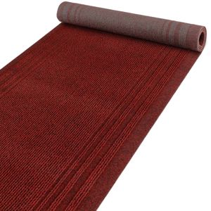 Teppich Flurläufer Läufer Textil PASSAT Gestreift Beige Robust Wasserabweisend Breite 67 cm Länge 120 cm
