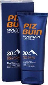 Piz Buin MOUNTAIN, Krem z filtrem przeciwsłonecznym, Twarz, Ochrona, Skóra uniwersalna, 50 ml, Wszystkie odcienie skóry