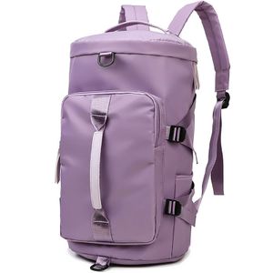 Cestovní tašky JDland, víceúčelové cestovní tašky fialové barvy
