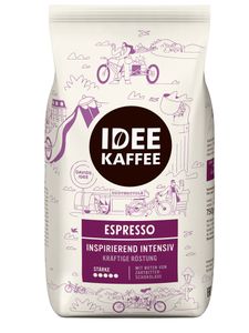 Kaffee Espresso INSPIRIEREND INTENSIV von Idee Kaffee, 750g Bohnen