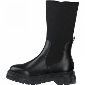 Tamaris Botki damskie 1-25425-27, Rozmiar:38 EU, Kolor:Czarny