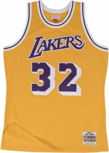 Mitchell & Ness Koszulki Nba Swingman Jersey 20 Los Angeles Lakers 198485 Magic Johnson, SMJYGS18175LALLTGD84EJH, Größe: 178