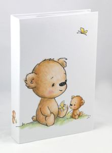 Teddybär Fotoalbum für 300 Fotos in 10x15 cm Baby Kinder Foto Album Memoalbum