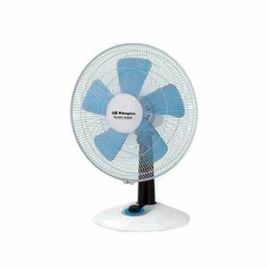 Orbegozo TF 0148 - Tischventilator Silent Night, vier Geschwindigkeiten, Turbofunktion, 60 W, Weiß