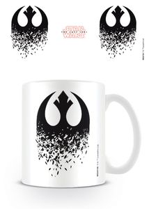 Star Wars - The Last Jedi - Rebel Symbol - Keramik Tasse - Größe Ø8,5 H9,5cm