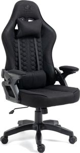 Kraken Chairs Feyton Bürostuhl Ergonomisch, Schreibtischstuhl, Drehstuhl, Gaming Sessel, Gamingstuhl, bis zu 130 kg, Schwarz, Textil Kraken Chairs Feyton Bürostuhl Ergonomisch, Schreibtischstuhl, Drehstuhl, Gaming Sessel, Gamingstuhl, bis zu 130 kg, Schwarz, Textil