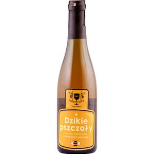 Divoké vèely Trojniak Honig (Wildbiene Drittel) 0,375L | Met Honigwein Metwein Honigmet | 375 ml | 14% alkohol | Imbiorowicz | Geschenkidee | 18+