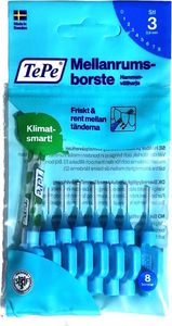 Tepe Interdental Brushes 0.6mm Blue Tepe Interdental Brushes 0.6mm Blue