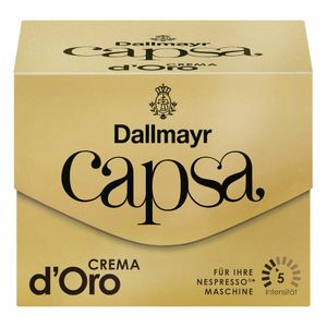 Dallmayr Nespresso Coffee Capsa Crema d Oro 10 kávových kapslí 56g