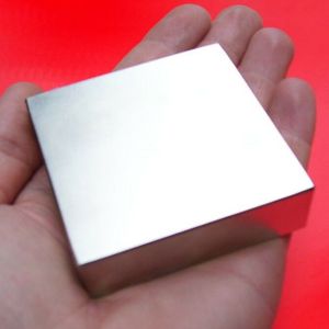 SUPER NEODYM MAGNET 100x100x10 mm MAGNETE N45 SUPER NEODYM 470KG Powermagnet