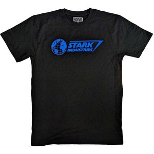Marvel Comics - "Stark Industries" T-Shirt für Herren/Damen Unisex RO10120 (M) (Schwarz/Blau)