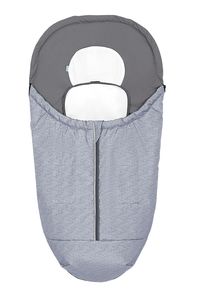 Odenwälder Klimocool-Fußsack Coolmax (Polyesterfasern) Sommer-Fußsack TOP, Design:Cool Grey