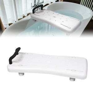 YARDIN Bath Board 70cm sedátko do vany pro seniory s černým madlem a zásobníkem na mýdlo, nastavitelné sedátko do vany pro dospělé do max. 150 kg