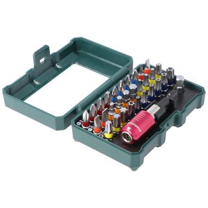 Originální krabička na bity Metabo, sada bitů 'SP', 32 kusů 6.26700 včetně magnetického rychlovýměnného adaptéru a držáku bitů 65mm