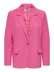 JDY Damen Langarm Blazer | Eleganter Basic Cardigan | Business Jacke Mantel JDYVINCENT, Farben:Pink, Größe:L