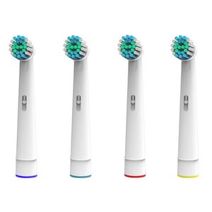4 x Aufsteckbürsten Ersatzbürsten für Braun Oral B Precision Clean Zahnbürsten