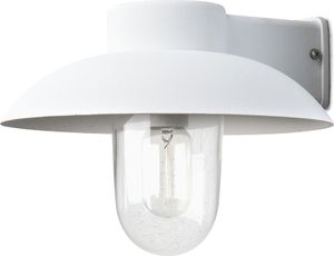Konstsmide Mani Wandleuchte weiß lackiertes Aluminium, klares Glas, Hand EU 415-250