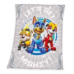 Paw Patrol Kuscheldecke / Fleecedecke / Decke, 100% Polyester, 130x160 cm