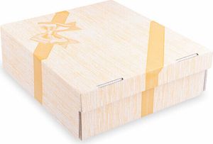 100x Kuchenkarton - Tortenkarton mit Vollfarbdruck  28x28x10cm