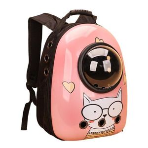 Katzentragerucksack, Raumkapsel-Reisetasche, kleine Hundetragetasche, atmungsaktive Handtasche Farbe Brille Kat