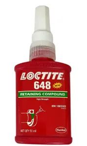 LOCTITE Fügekleber Loctite 648, 50ml Flasche High Strength Retaining Compound