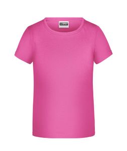 Promo-T Girl 150 Klassisches T-Shirt für Mädchen pink, Gr. XL