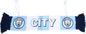 Manchester City FC - Šála pro auta, Mini TA12654 (jedna velikost) (blankytně modrá/navy blue/bílá)