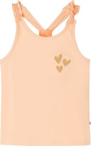 Dziecięcy tank top jasnopomarańczowy 104