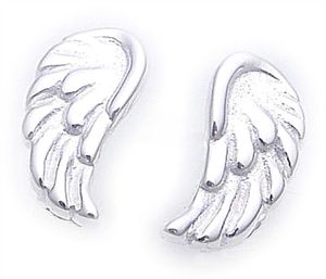 Ohrringe Flügel Silber 925 Engelsflügel Ohrstecker Stecker Engel