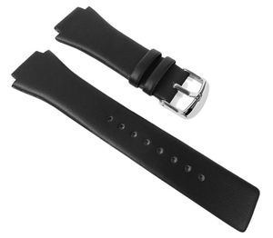 Casio Ersatzband Uhrenarmband Leder Band schwarz für MTF-111L-1 MTF-111L-5