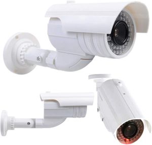 MH-Überwachungstechnik - Kamera-Attrappe, Kamera-Dummy mit IR (echte Kamera)