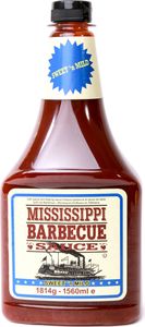 Mississippi BBQ omáčka Sweetn Mild sladko pikantná príchuť 1814g