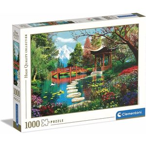 Clementoni 39513 High Quality Collection Fuji Garden, 1000 Teile Puzzl